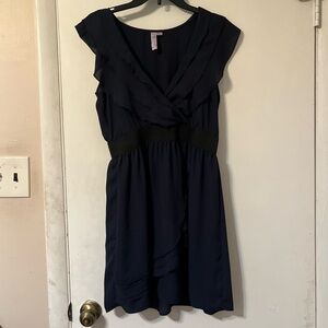 women’s ruffled dress